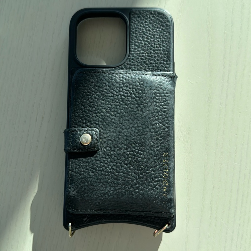 Used Mila, megasafe Bandoliet case for iPhone Pro Max 14.